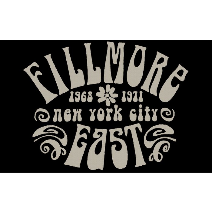 Fillmore 1968 1971 New York City East Embody Peace & Love Bumper Sticker