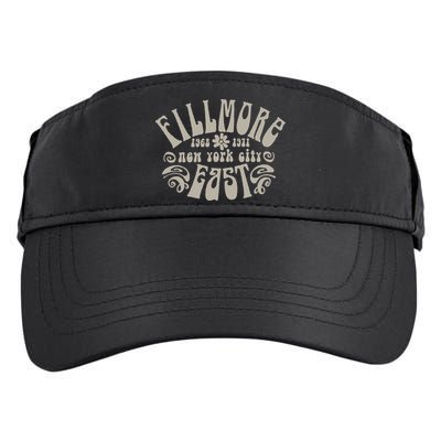 Fillmore 1968 1971 New York City East Embody Peace & Love Adult Drive Performance Visor