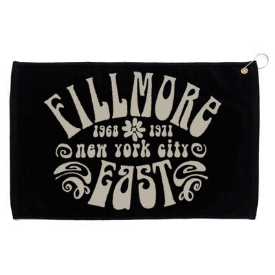 Fillmore 1968 1971 New York City East Embody Peace & Love Grommeted Golf Towel