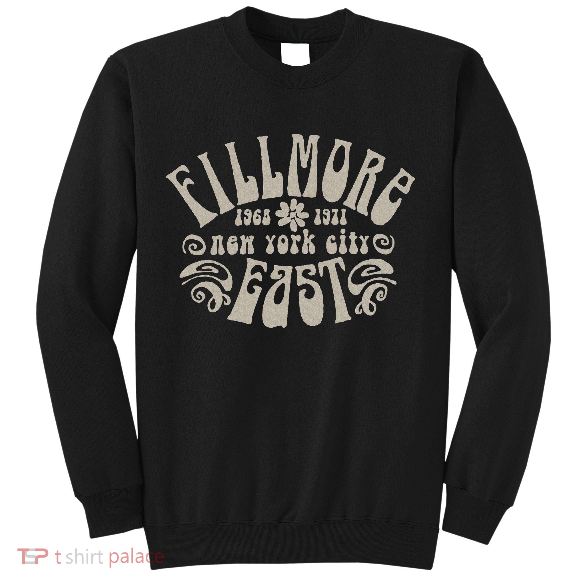 Fillmore 1968 1971 New York City East Embody Peace & Love Sweatshirt