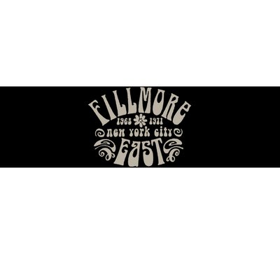 Fillmore 1968 1971 New York City East Embody Peace & Love Bumper Sticker