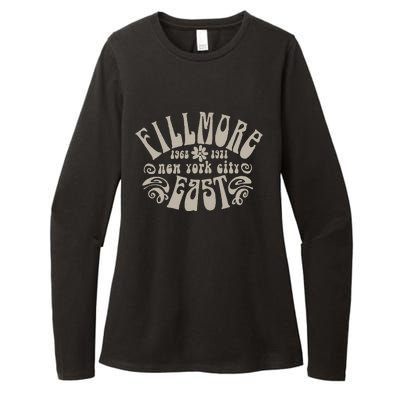 Fillmore 1968 1971 New York City East Embody Peace & Love Womens CVC Long Sleeve Shirt