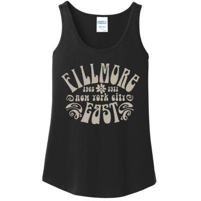 Fillmore 1968 1971 New York City East Embody Peace & Love Ladies Essential Tank