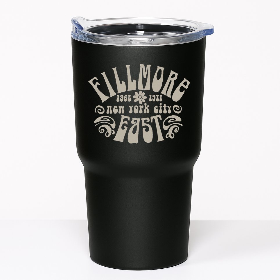 Fillmore 1968 1971 New York City East Embody Peace & Love Tumbler