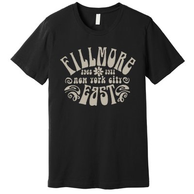 Fillmore 1968 1971 New York City East Embody Peace & Love Premium T-Shirt