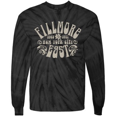 Fillmore 1968 1971 New York City East Embody Peace & Love Tie-Dye Long Sleeve Shirt