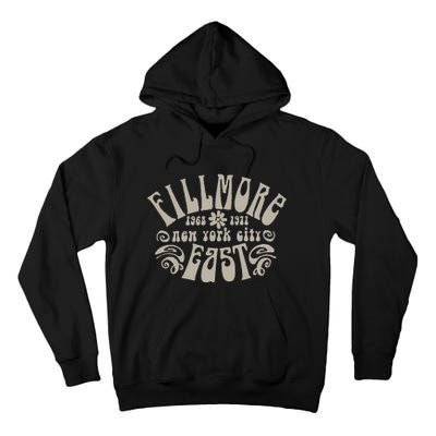 Fillmore 1968 1971 New York City East Embody Peace & Love Tall Hoodie