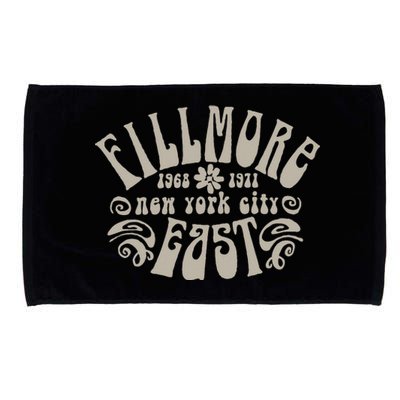 Fillmore 1968 1971 New York City East Embody Peace & Love Microfiber Hand Towel