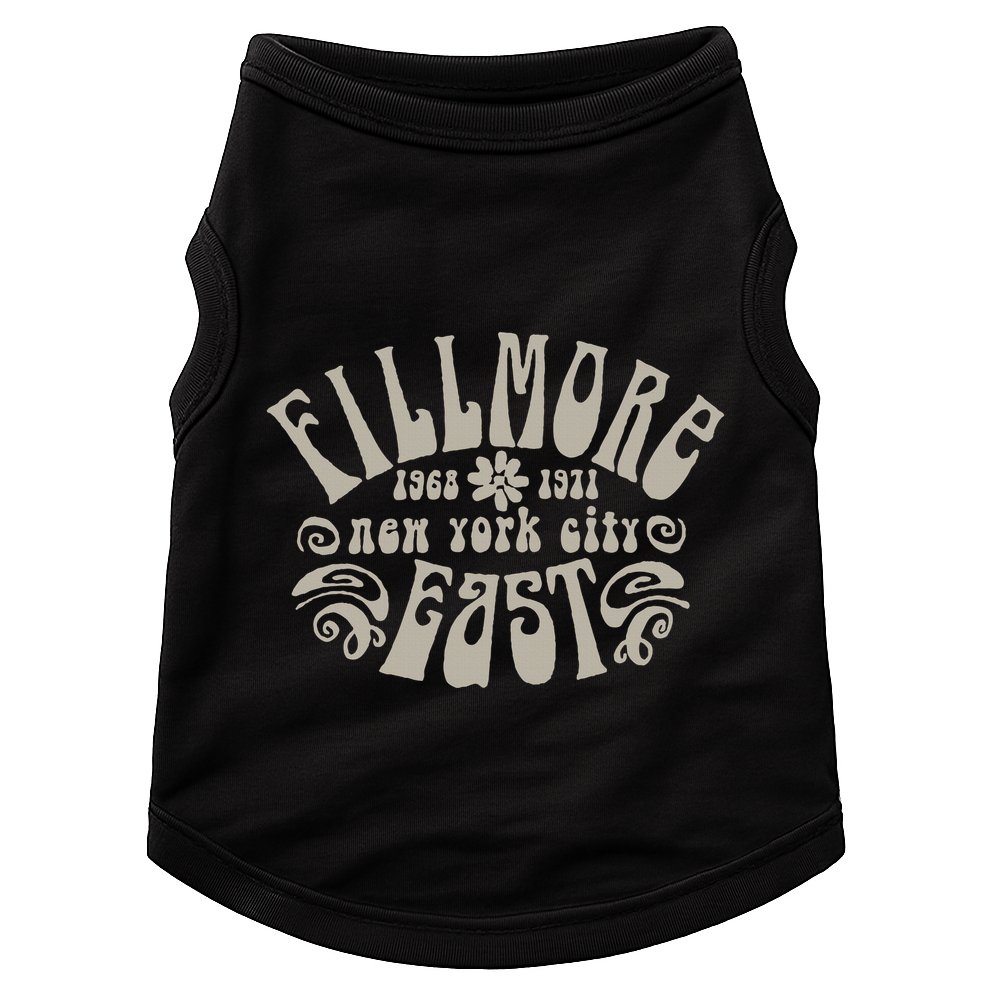 Fillmore 1968 1971 New York City East Embody Peace & Love Fillmore 1968 1971 Doggie Tank