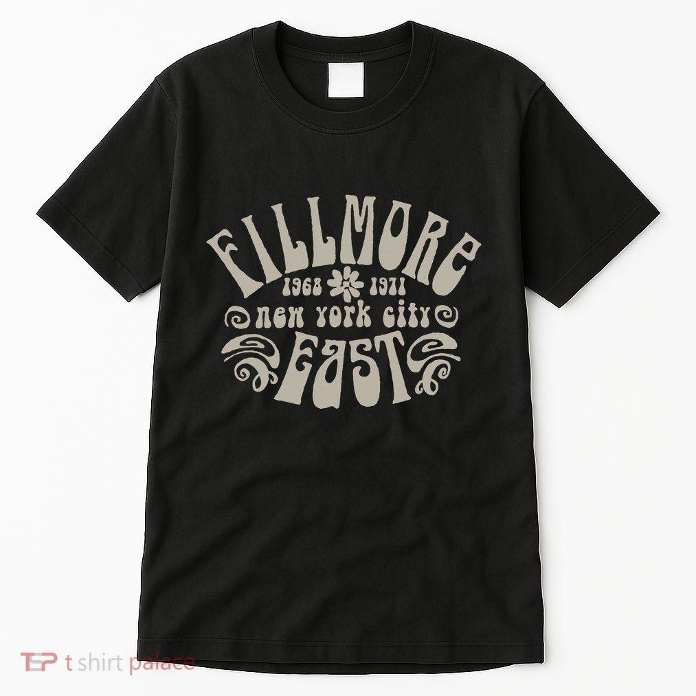 Fillmore 1968 1971 New York City East Embody Peace & Love Fillmore 1968 1971 Tall T-Shirt