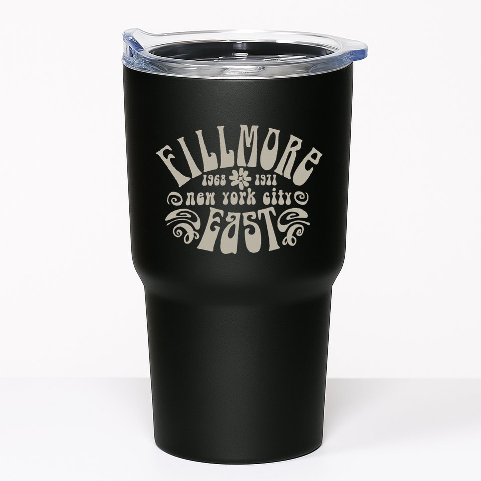 Fillmore 1968 1971 New York City East Embody Peace & Love Fillmore 1968 1971 Tumbler