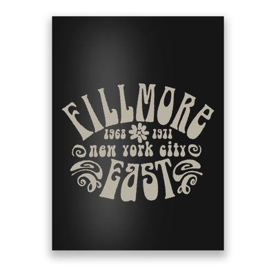 Fillmore 1968 1971 New York City East Embody Peace & Love Fillmore 1968 1971 Poster