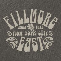 Fillmore 1968 1971 New York City East Embody Peace & Love Fillmore 1968 1971 Cotton Canvas Backpack