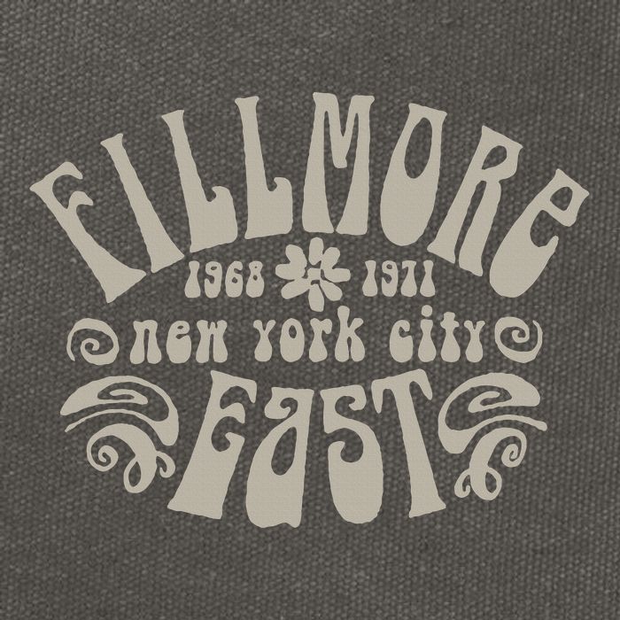 Fillmore 1968 1971 New York City East Embody Peace & Love Fillmore 1968 1971 Cotton Canvas Backpack