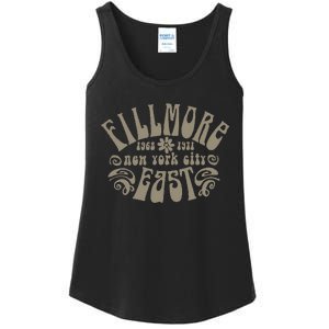 Fillmore 1968 1971 New York City East Embody Peace & Love Ladies Essential Tank