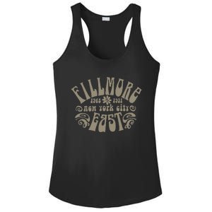 Fillmore 1968 1971 New York City East Embody Peace & Love Ladies PosiCharge Competitor Racerback Tank