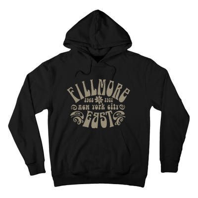 Fillmore 1968 1971 New York City East Embody Peace & Love Tall Hoodie