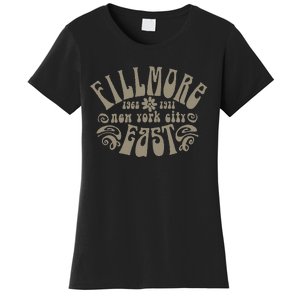 Fillmore 1968 1971 New York City East Embody Peace & Love Women's T-Shirt