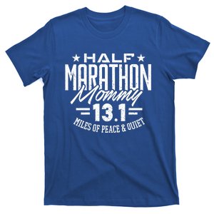 Funny 13 1 Half Marathon Mommy Tee Mother Mom Runner Gift T-Shirt