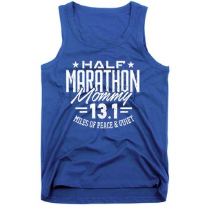 Funny 13 1 Half Marathon Mommy Tee Mother Mom Runner Gift Tank Top