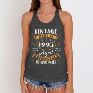 Funny 1993 30 Birthday Women's Knotted Racerback Tank