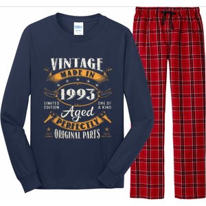 Funny 1993 30 Birthday Long Sleeve Pajama Set