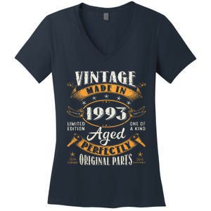 Funny 1993 30 Birthday Women's V-Neck T-Shirt