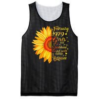 February 1979 44th Birthday Gift 44 Years Old Mesh Reversible Basketball Jersey Tank