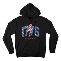 Funny 1776 4th Of July American Usa Flag Hoodie