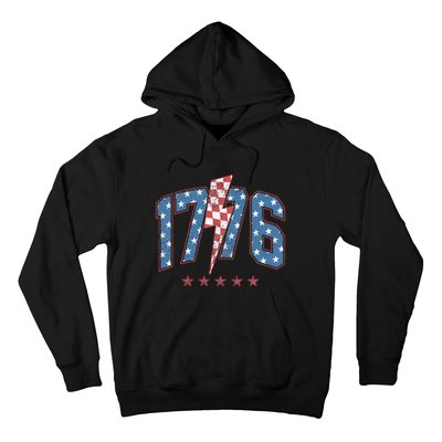 Funny 1776 4th Of July American Usa Flag Hoodie