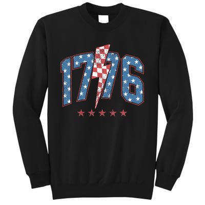 Funny 1776 4th Of July American Usa Flag Sweatshirt