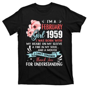 February 1959 64th Birthday Gift 64 Years Old T-Shirt