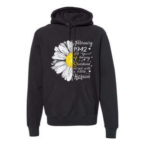 February 1942 81st Birthday Gift 81 Years Old Premium Hoodie