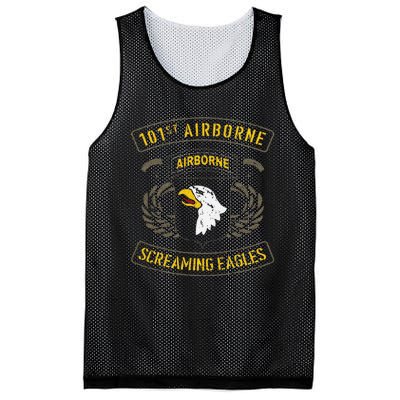 Funny 101st Airborne Paratrooper Army Veteran Vintage Mesh Reversible Basketball Jersey Tank