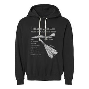 F 111 Aardvark Garment-Dyed Fleece Hoodie