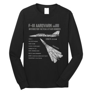 F 111 Aardvark Long Sleeve Shirt