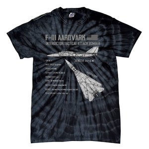 F 111 Aardvark Tie-Dye T-Shirt