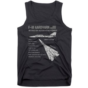 F 111 Aardvark Tank Top