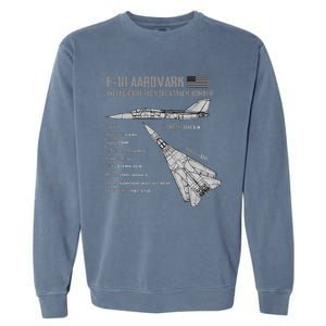 F 111 Aardvark Garment-Dyed Sweatshirt