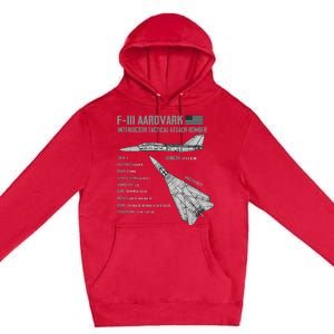 F 111 Aardvark Premium Pullover Hoodie