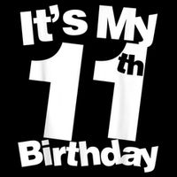 Funny 11th Birthday It's My 11th Birthday 11 Year Old Birthday Backpack