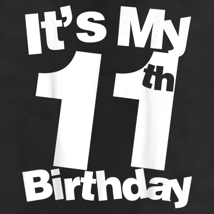 Funny 11th Birthday It's My 11th Birthday 11 Year Old Birthday 25L Jumbo Tote