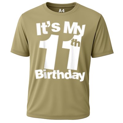 Funny 11th Birthday It's My 11th Birthday 11 Year Old Birthday Performance Shirt