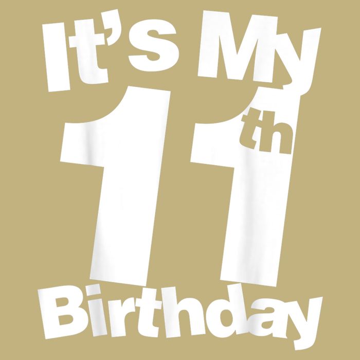 Funny 11th Birthday It's My 11th Birthday 11 Year Old Birthday Cooling Performance Crew T-Shirt