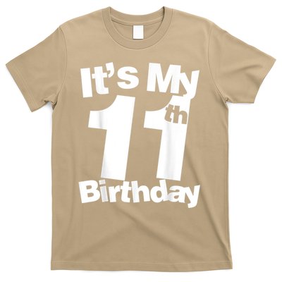Funny 11th Birthday It's My 11th Birthday 11 Year Old Birthday T-Shirt