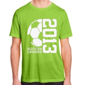 Football 10th Birthday Soccer Legend 2013 Adult ChromaSoft Performance T-Shirt