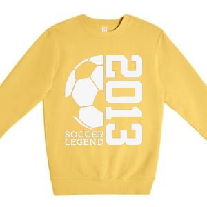 Football 10th Birthday Soccer Legend 2013 Premium Crewneck Sweatshirt