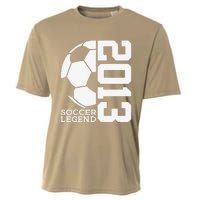 Football 10th Birthday Soccer Legend 2013 Cooling Performance Crew T-Shirt