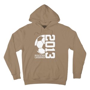 Football 10th Birthday Soccer Legend 2013 Hoodie