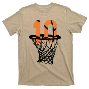 Funny 10th Birthday Basketball, 10th Birthday, Basketball , Basketball Player 1 T-Shirt